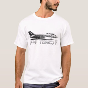 Camiseta F14 Tomcat VF-103 Rogers alegre - desenho
