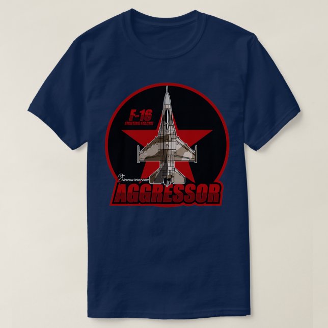 Camiseta F16 Agressor 2  (Frente do Design)