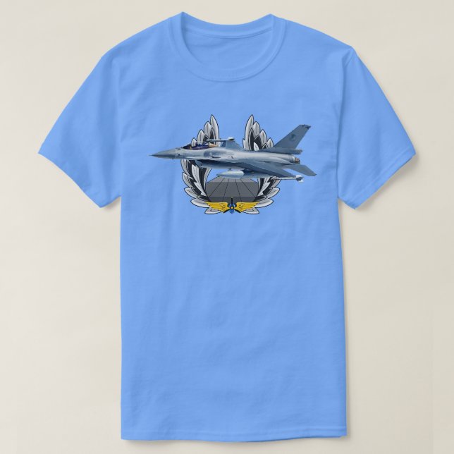 Camiseta F16 Falcão de Luta 1 (Frente do Design)