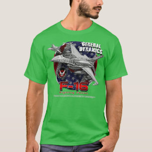 Camiseta F16 Jato Falcon Fighting Falcon Fighter