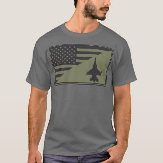 Camiseta F16 Viper US Flag subjugado