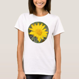 Camiseta F34wmb Flor Amarela Selvagem Sneezeweed