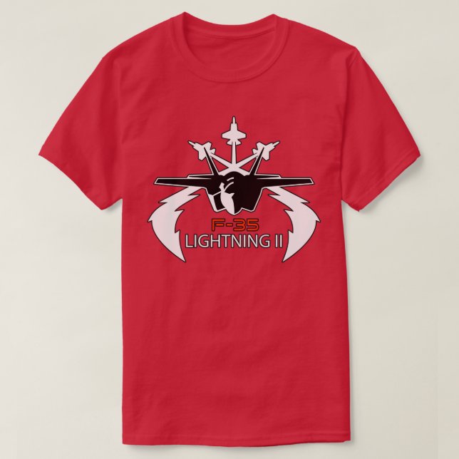 Camiseta F35 Relâmpago II (Frente do Design)