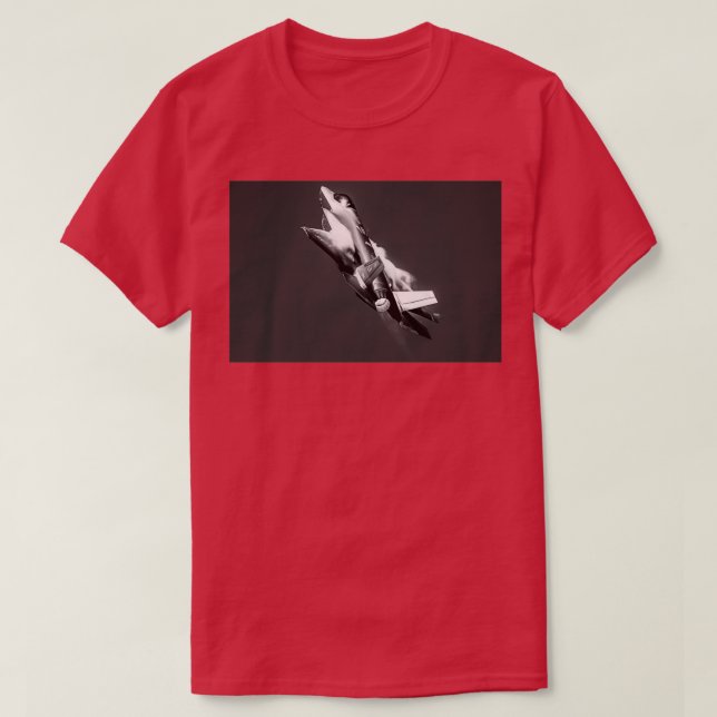 Camiseta F35 Relâmpago ii no lançamento (Frente do Design)
