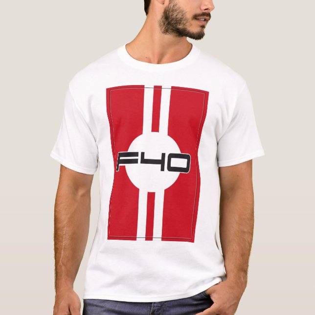 CAMISETA F40 (Frente)