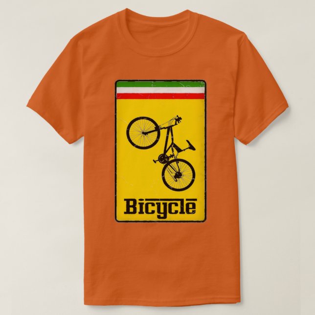 Camiseta F40 clássico da bicicleta (Frente do Design)