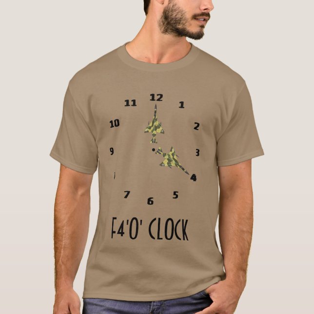 Camiseta F4 O Clock Phantom Tee. (Frente)
