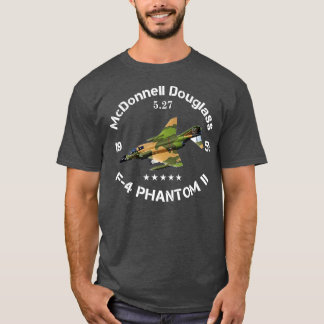Camiseta F4 Phantom Jet Vintage Machine Veteran Pilot