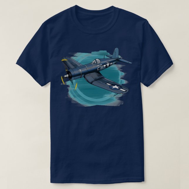 Camiseta F4U Corsair 1  (Frente do Design)