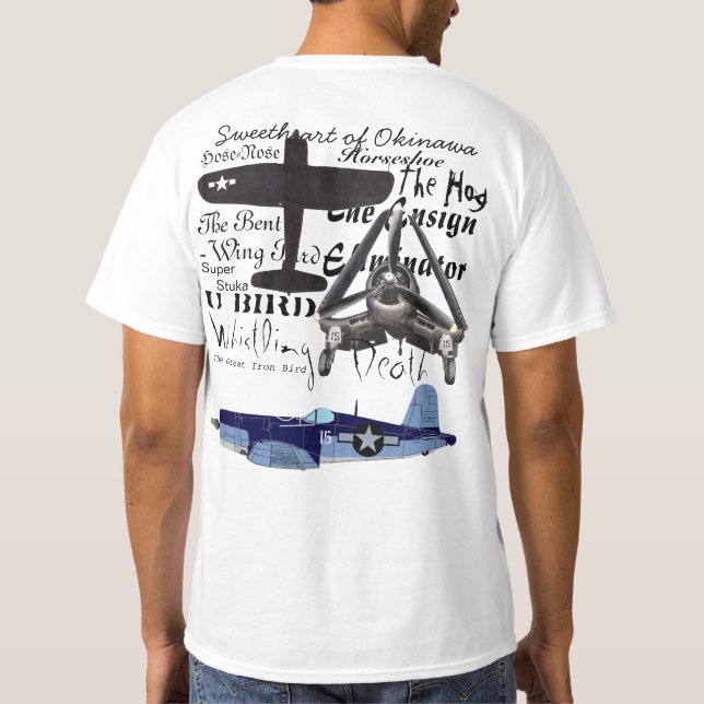Camiseta f4u warkites T-Shirt- (Verso)