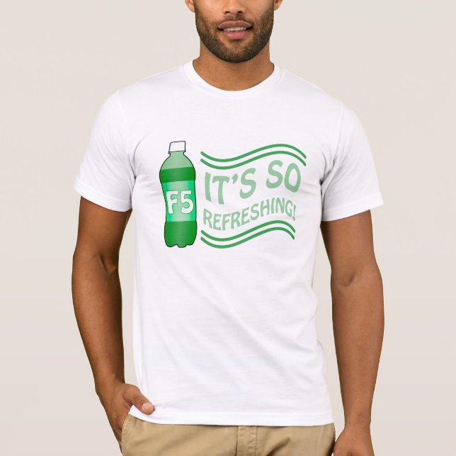 Camiseta F5 É Tão Refrescante (Frente)