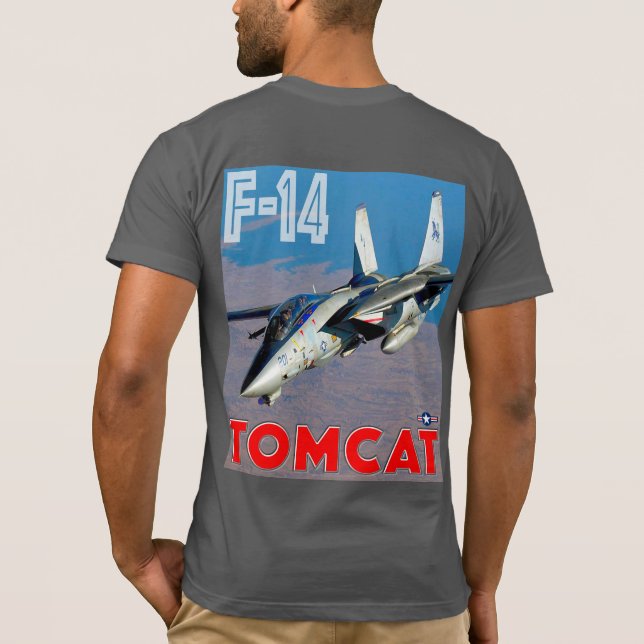 CAMISETA F-14 TOMCAT (Verso)