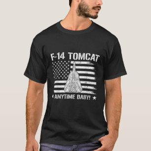 Camiseta F 14 Tomcat Sempre Bebê Bandeira US Avião de Caça