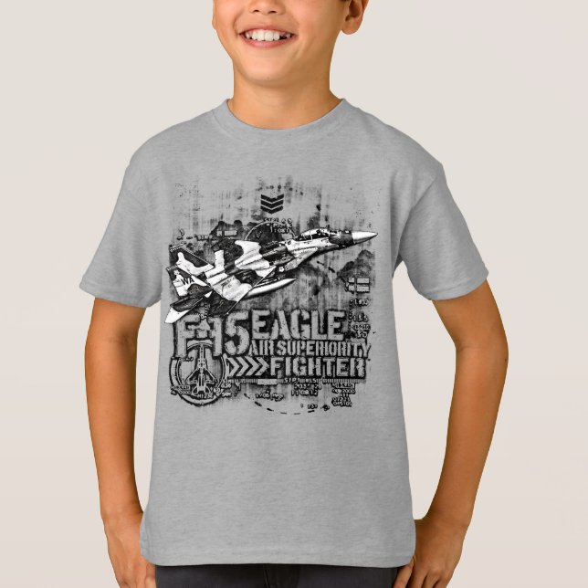 Camiseta F-15 Águia (Frente)