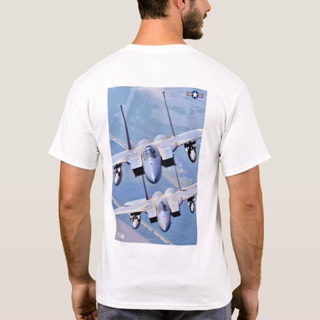 CAMISETA F-15C EAGLE (Verso)