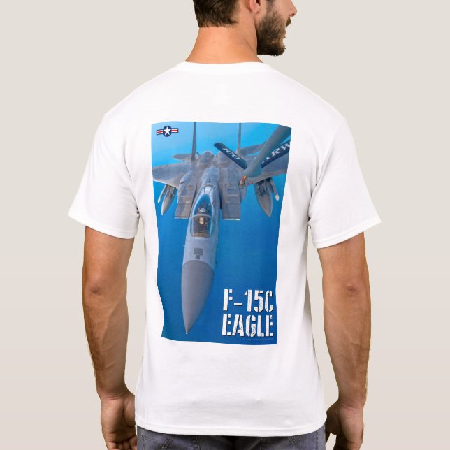 CAMISETA F-15C EAGLE (Verso)