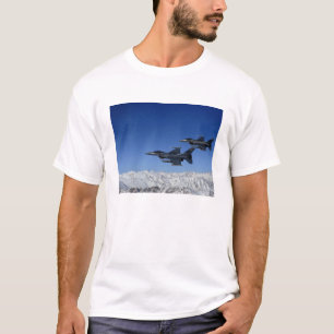 Camiseta F-16 Falcões de Combate da Força Aérea dos EUA