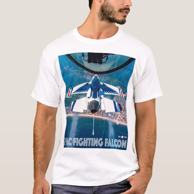 CAMISETA F-16C FALCÃO DE LUTA (Frente)