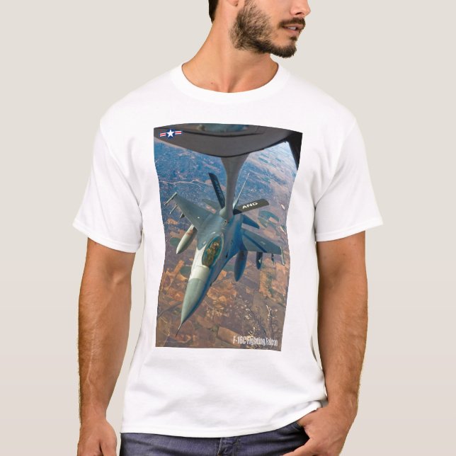 CAMISETA F-16C FALCÃO DE LUTA (Frente)