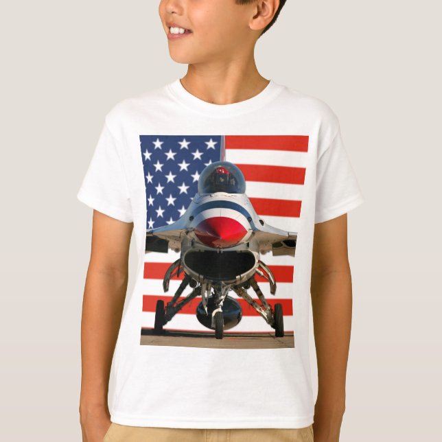 CAMISETA F-16C FALCÃO DE LUTA (Frente)