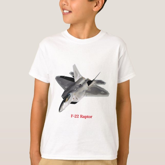 Camiseta F-22 Raptor (Frente)