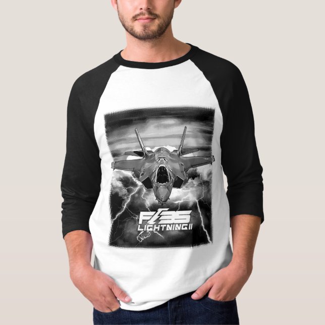 Camiseta F-35 Relâmpago II (Frente)