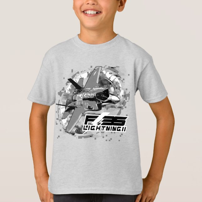 Camiseta F-35 Relâmpago II (Frente)