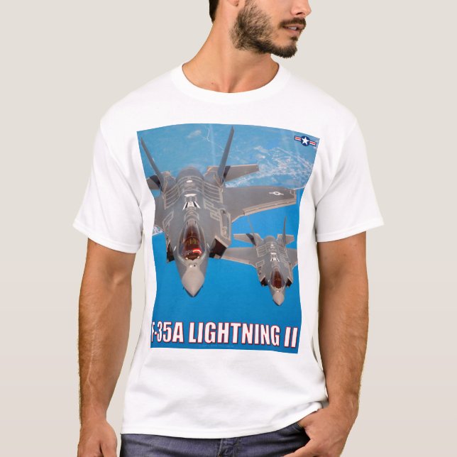 CAMISETA F-35A LIGAÇÃO II (Frente)