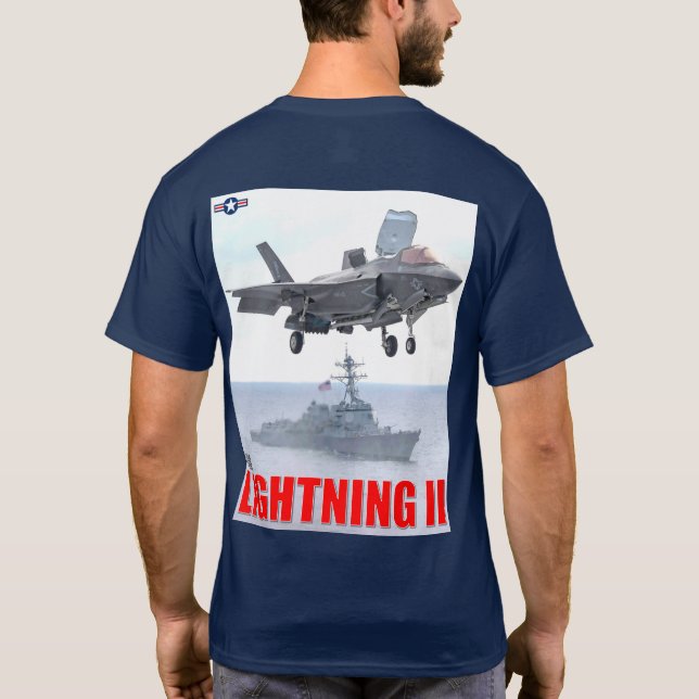 CAMISETA F-35B LIGAÇÃO II (Verso)