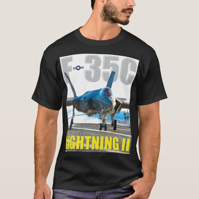 CAMISETA F-35C LIGAÇÃO II (Frente)