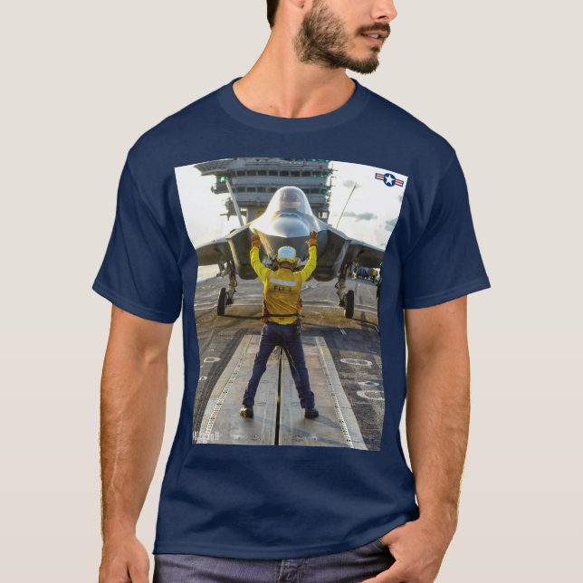 CAMISETA F-35C LIGAÇÃO II (Frente)