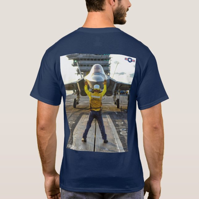 CAMISETA F-35C LIGAÇÃO II (Verso)
