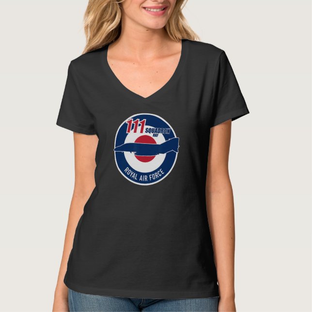 Camiseta F 4 Phantom RAF 111 Esquadrão (Frente)