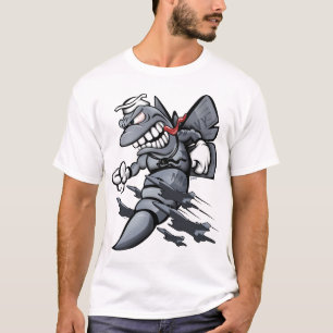 Camiseta F/A-18 Caricatura de Jato Militar de Combate à Luz