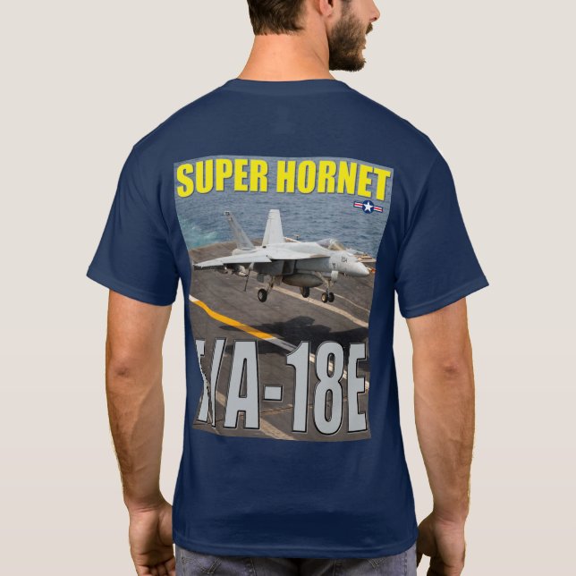 CAMISETA F/A-18E SUPER HORNET (Verso)