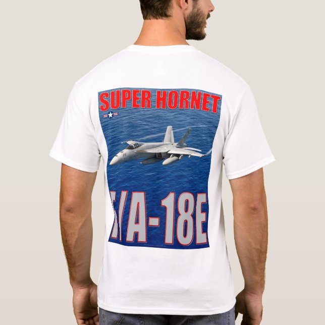 CAMISETA F/A-18E SUPER HORNET (Verso)