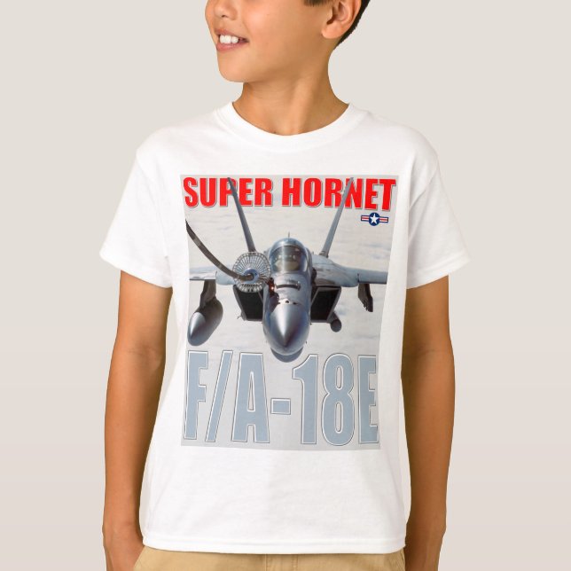 CAMISETA F/A-18E SUPER HORNET (Frente)