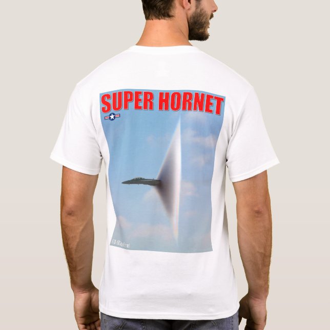 CAMISETA F/A-18F SUPER HORNET (Verso)
