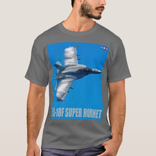 CAMISETA F/A-18F SUPER HORNET (Frente)