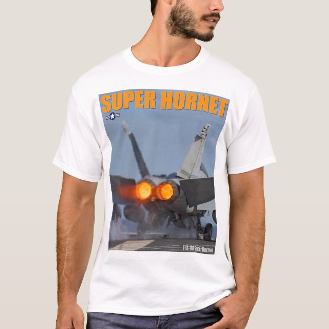 CAMISETA F/A-18F SUPER HORNET (Frente)