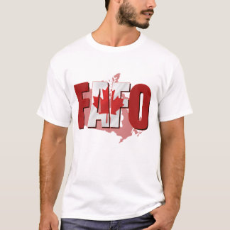 Camiseta F.A.F.O Canadian Flag T-Shirt