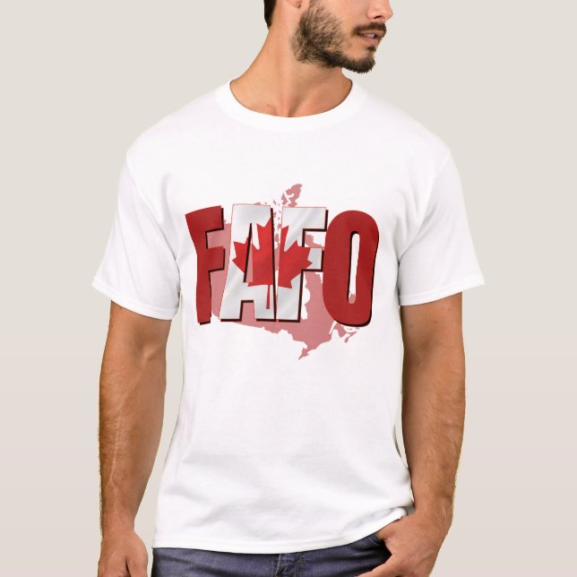 Camiseta F.A.F.O Canadian Flag T-Shirt (Frente)