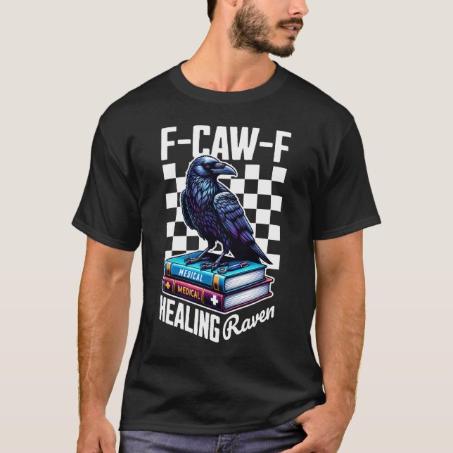 Camiseta F-CAW-F Curar Raven (Frente)