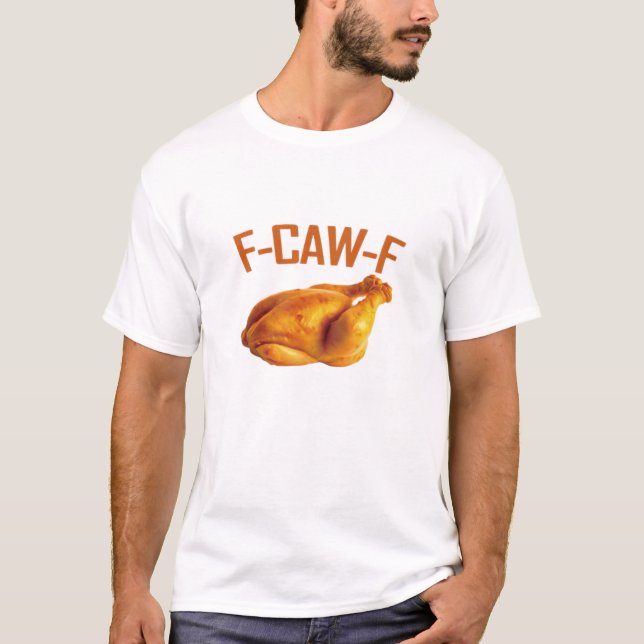 Camiseta F-Caw-F Frango Clássico (Frente)