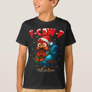 Camiseta F-caw-f Galinha Fcawf Galo Café Natal Fca