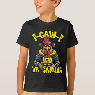 Camiseta F-caw-f Galo Jogo Fun divertido Galinha Fcawf Eu s