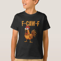 F-Caw-F Meme de Frango Galo FCAWF Dito Engraçado