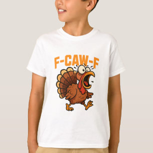 Camiseta F-caw-f Piada engraçada de galinha Humor Citação G