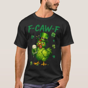 Camiseta F-caw-f St Patrick Galo Engraçado Fcawf Meme Piada