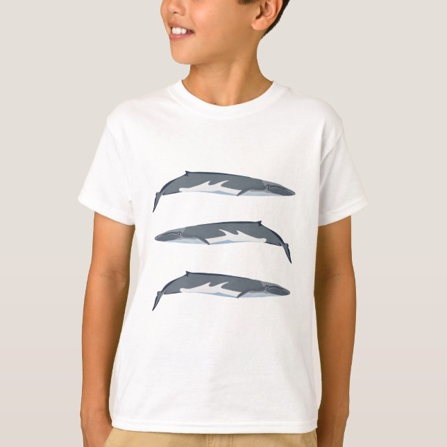 Camiseta F é para a baleia fina (Frente)